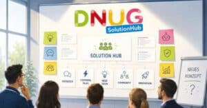 Mehr über den Artikel erfahren Die Fachgruppe Solution Hub auf der DACHNUG – Ein Rückblick