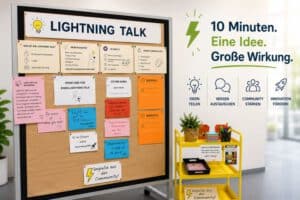 Mehr über den Artikel erfahren Lightning Talks: Erfolgreiche Premiere im Solution Hub